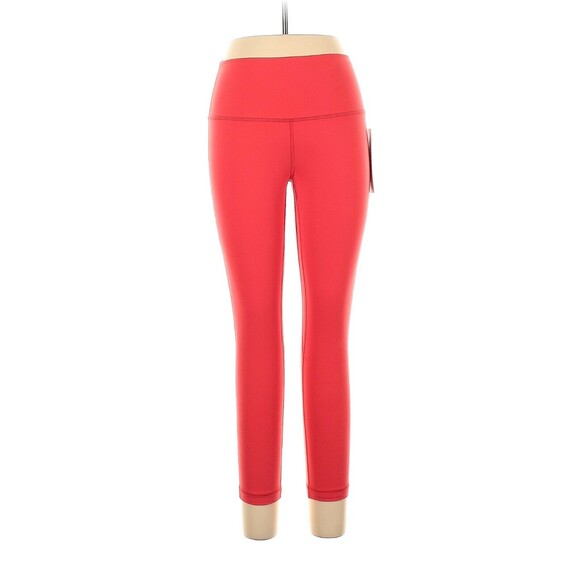 LULULEMON ATHLETICA Love Red Align HR Pant 25" Leggings - US 12 - Picture 1 of 7
